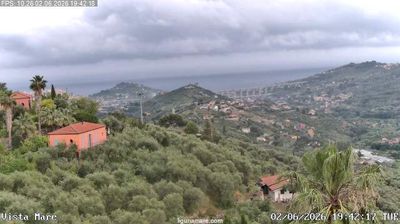immagine della webcam nei dintorni di Ospedaletti: webcam Dolcedo