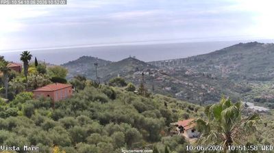 immagine della webcam nei dintorni di Costarainera: webcam Dolcedo