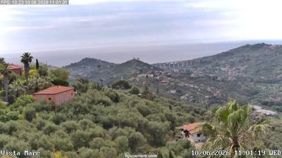 immagine della webcam nei dintorni di Bordighera: webcam Dolcedo