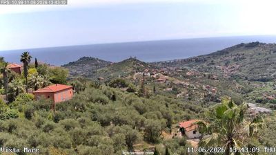 immagine della webcam nei dintorni di San Bartolomeo al Mare: webcam Dolcedo