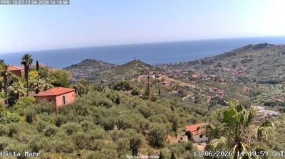 immagine della webcam nei dintorni di Mendatica: webcam Dolcedo