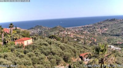 immagine della webcam nei dintorni di Mendatica: webcam Dolcedo