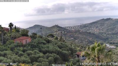 immagine della webcam nei dintorni di Imperia: webcam Dolcedo
