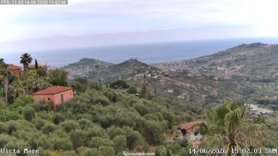 immagine della webcam nei dintorni di Bordighera: webcam Dolcedo