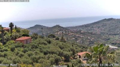 immagine della webcam nei dintorni di Chiusanico: webcam Dolcedo