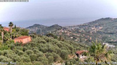 immagine della webcam nei dintorni di Ventimiglia: webcam Dolcedo