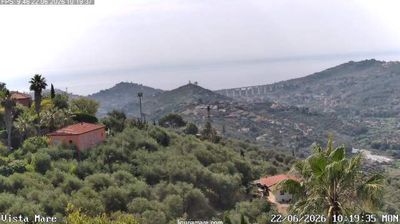 immagine della webcam nei dintorni di Diano Marina: webcam Dolcedo