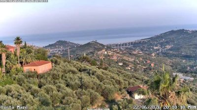 immagine della webcam nei dintorni di Borghetto d'Arroscia: webcam Dolcedo