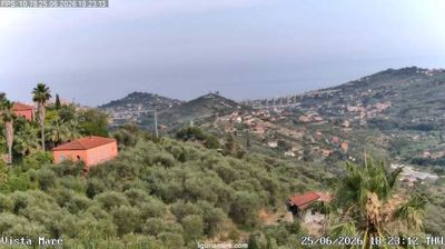 immagine della webcam nei dintorni di Sanremo: webcam Dolcedo