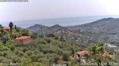 immagine della webcam nei dintorni di Ventimiglia: webcam Dolcedo