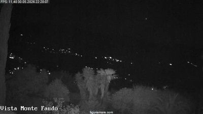immagine della webcam nei dintorni di Monesi di Triora: webcam Badalucco