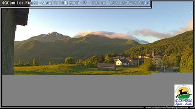 immagine della webcam nei dintorni di Bagnolo in Piano: webcam Trefiumi