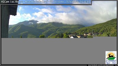 immagine della webcam nei dintorni di Fornovo di Taro: webcam Trefiumi