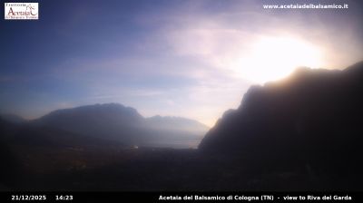 immagine della webcam nei dintorni di Nago-Torbole: webcam Tenno