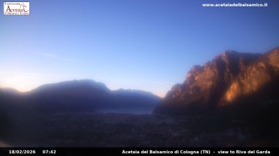 immagine della webcam nei dintorni di Tione di Trento: webcam Tenno