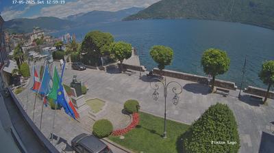 immagine della webcam nei dintorni di Maccagno con Pino e Veddasca: webcam Cannobio
