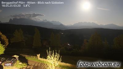 immagine della webcam nei dintorni di San Genesio Atesino: webcam Altopiano di Renon