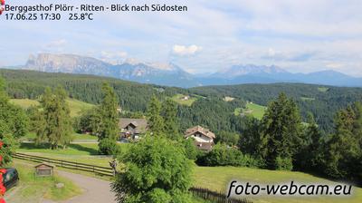 immagine della webcam nei dintorni di Nova Ponente: webcam Altopiano di Renon