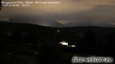 immagine della webcam nei dintorni di Caldaro sulla Strada del Vino: webcam Altopiano di Renon