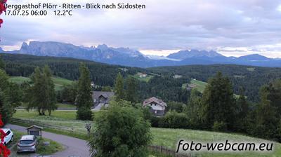 immagine della webcam nei dintorni di Bolzano: webcam Altopiano di Renon