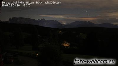 immagine della webcam nei dintorni di Nova Levante: webcam Renon