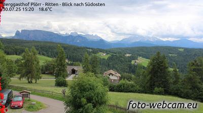 immagine della webcam nei dintorni di Bolzano: webcam Altopiano di Renon