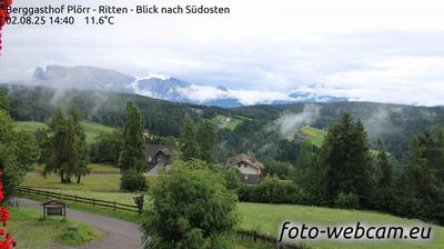 immagine della webcam nei dintorni di Nova Ponente: webcam Altopiano di Renon