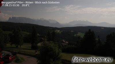 immagine della webcam nei dintorni di Verano: webcam Altopiano di Renon