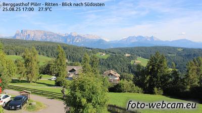 immagine della webcam nei dintorni di Ruffré Mendola: webcam Altopiano di Renon