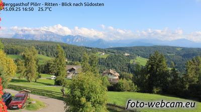 immagine della webcam nei dintorni di Altopiano di Vezzena: webcam Altopiano di Renon