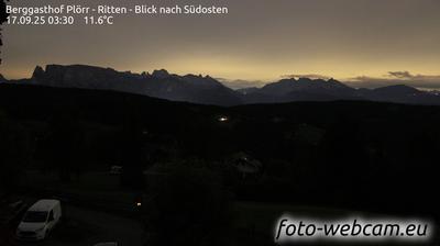 immagine della webcam nei dintorni di Appiano sulla Strada del Vino: webcam Altopiano di Renon