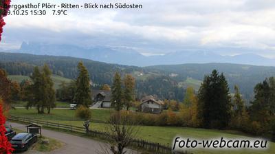 immagine della webcam nei dintorni di Bolzano: webcam Altopiano di Renon