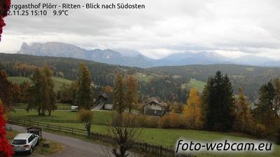 immagine della webcam nei dintorni di Appiano sulla Strada del Vino: webcam Altopiano di Renon