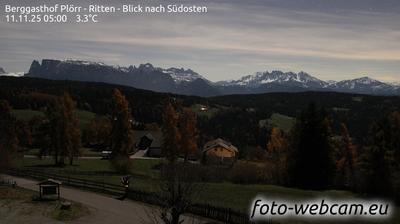 immagine della webcam nei dintorni di Bolzano: webcam Altopiano di Renon