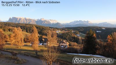 immagine della webcam nei dintorni di Ruffré Mendola: webcam Altopiano di Renon