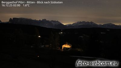 immagine della webcam nei dintorni di Bolzano: webcam Altopiano di Renon