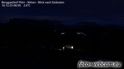 immagine della webcam nei dintorni di Appiano sulla Strada del Vino: webcam Altopiano di Renon