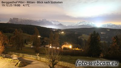 immagine della webcam nei dintorni di Nova Levante: webcam Renon