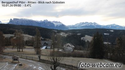 immagine della webcam nei dintorni di Caldaro sulla Strada del Vino: webcam Altopiano di Renon