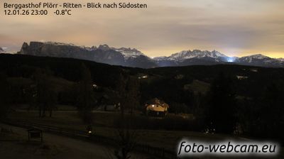 immagine della webcam nei dintorni di Ruffré Mendola: webcam Altopiano di Renon