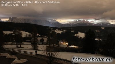 immagine della webcam nei dintorni di Caldaro sulla Strada del Vino: webcam Altopiano di Renon