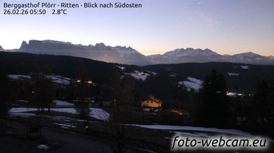 immagine della webcam nei dintorni di San Genesio Atesino: webcam Altopiano di Renon