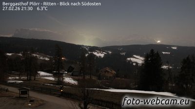 immagine della webcam nei dintorni di Caldaro sulla Strada del Vino: webcam Altopiano di Renon