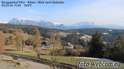 immagine della webcam nei dintorni di Bolzano: webcam Altopiano di Renon