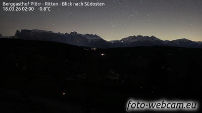 immagine della webcam nei dintorni di Bolzano: webcam Altopiano di Renon