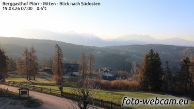 immagine della webcam nei dintorni di Siusi allo Sciliar: webcam Altopiano di Renon