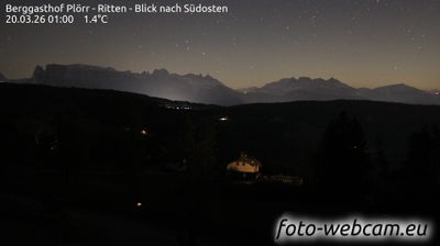 immagine della webcam nei dintorni di Altopiano di Vezzena: webcam Altopiano di Renon