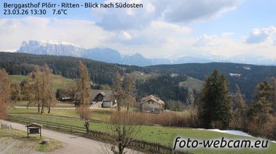 immagine della webcam nei dintorni di Alpe di Siusi: webcam Altopiano di Renon