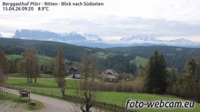 immagine della webcam nei dintorni di San Genesio Atesino: webcam Altopiano di Renon