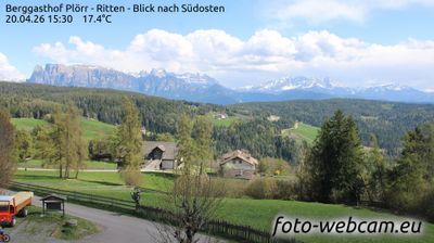 immagine della webcam nei dintorni di Bolzano: webcam Altopiano di Renon